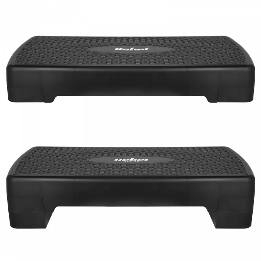 Stepper Aerobic 68cm Reglabil 2 Nivele Rebel Active