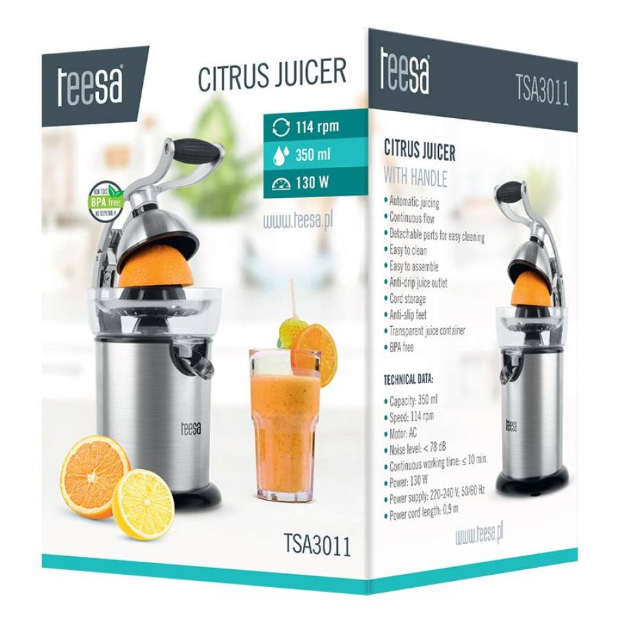 Storcator Citrice Teesa - Caracteristici | Materiale | Date tehnice