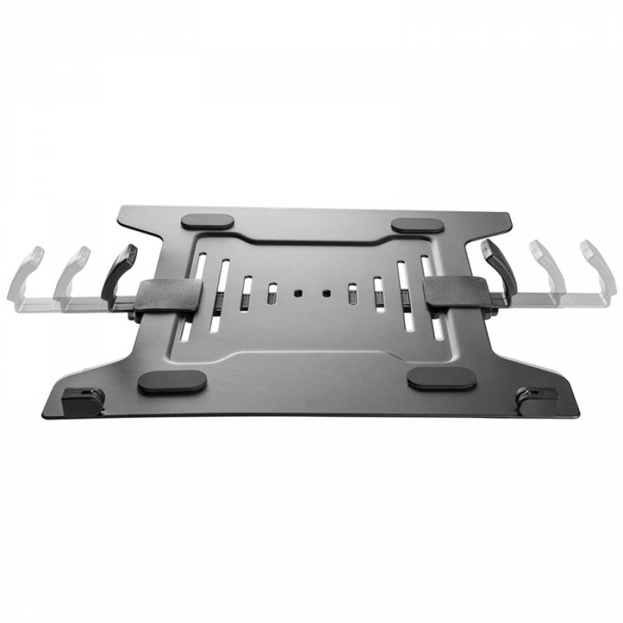 Suport Laptop Otel Negru VESA Stell