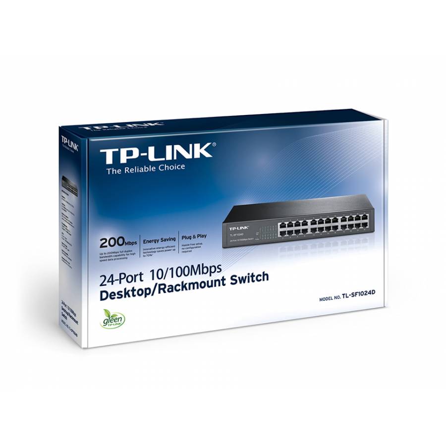 24 Porturi Switch TP-Link TL-SF1024D 10/100Mb