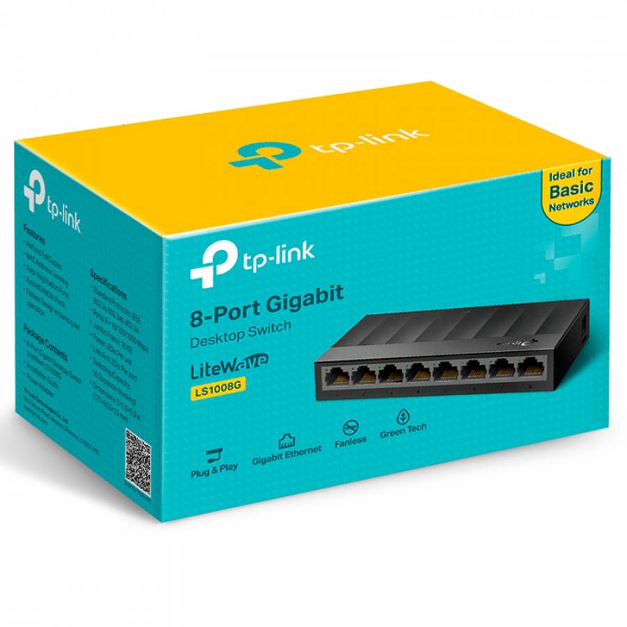 Switch Ethernet - 8 Porturi Gigabit