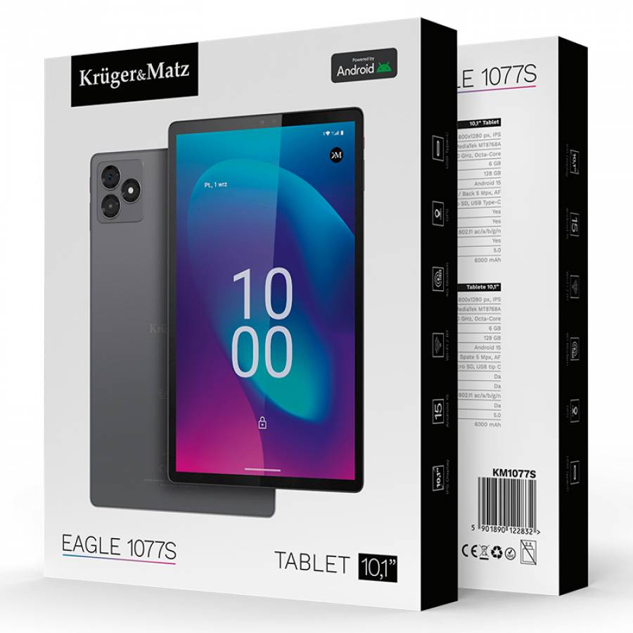 Tableta Navigatie 4g 6gb 128gb Android 15 Kruger&matz