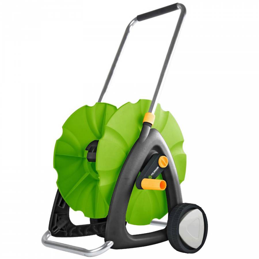 Tambur Aluminiu Furtun Gradina Irigare Fieldmann