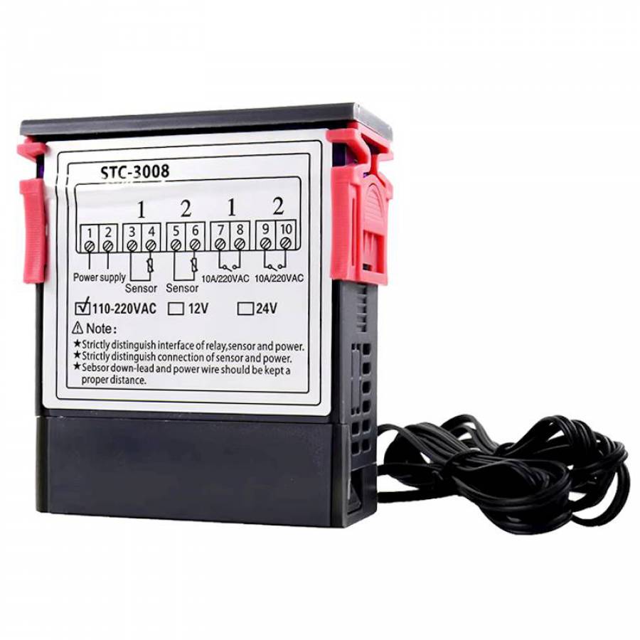 Termostat 230v Stc-3008