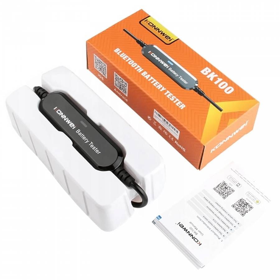 Tester Baterie Cu Bluetooth Bk100 Konnwei