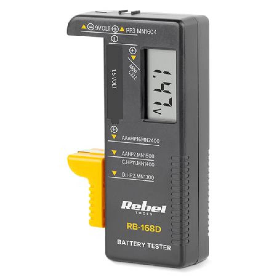 Tester Baterii Portabil Afișaj Digital