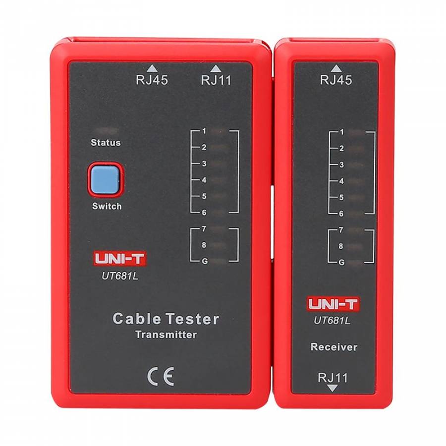 Testat cabluri pentru rețele Ethernet / telefon.