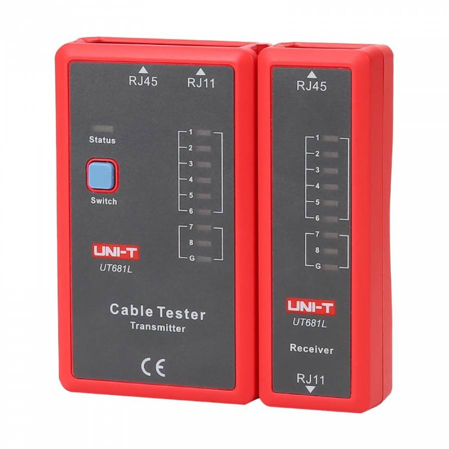 Testat cabluri pentru rețele Ethernet / telefon.