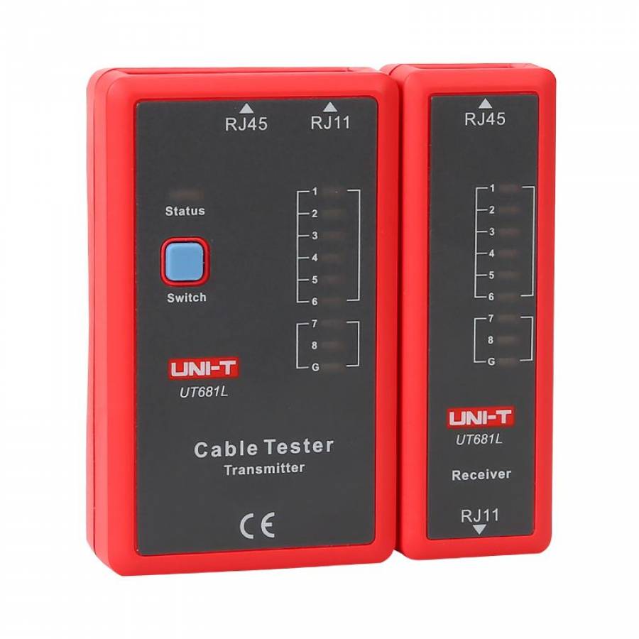Testat cabluri pentru rețele Ethernet / telefon.