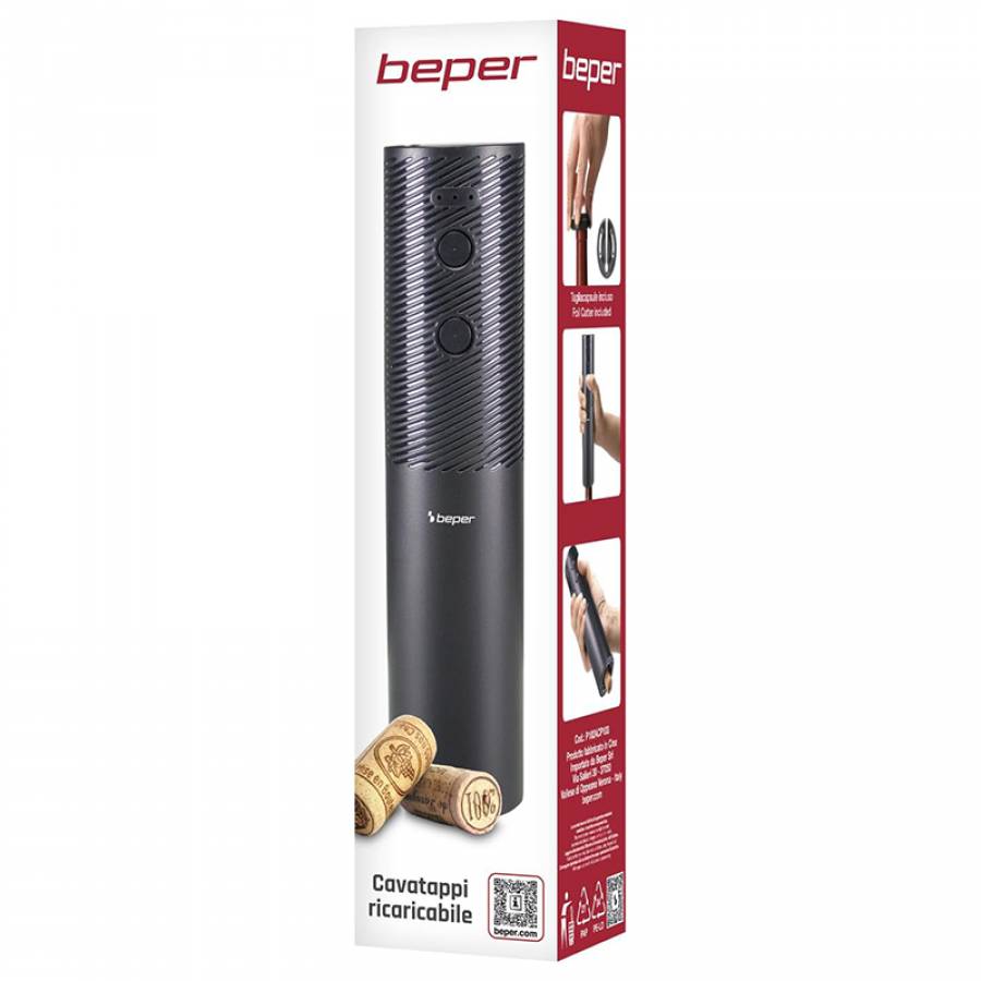 Deschide sticle cu usurinta cu tirbuson electric performant.