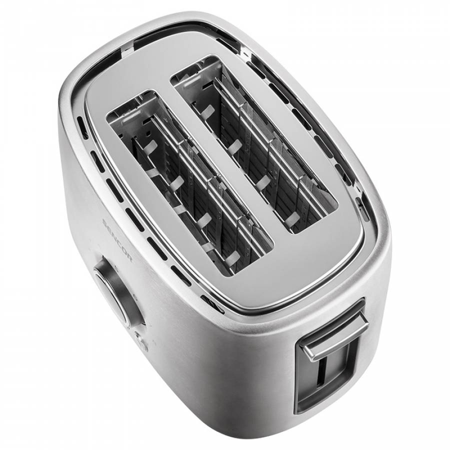 Toaster Sencor 1000W: Design premium, 2 fante, functii multiple