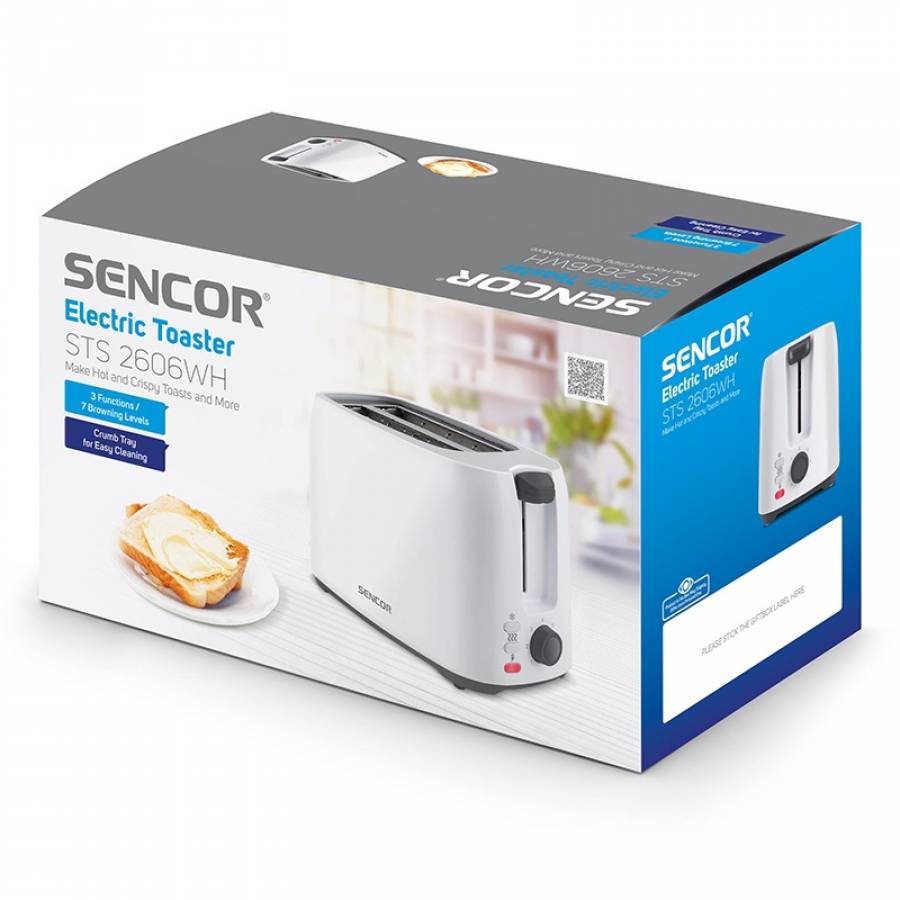 Toaster 750w cu 3 functii Sencor