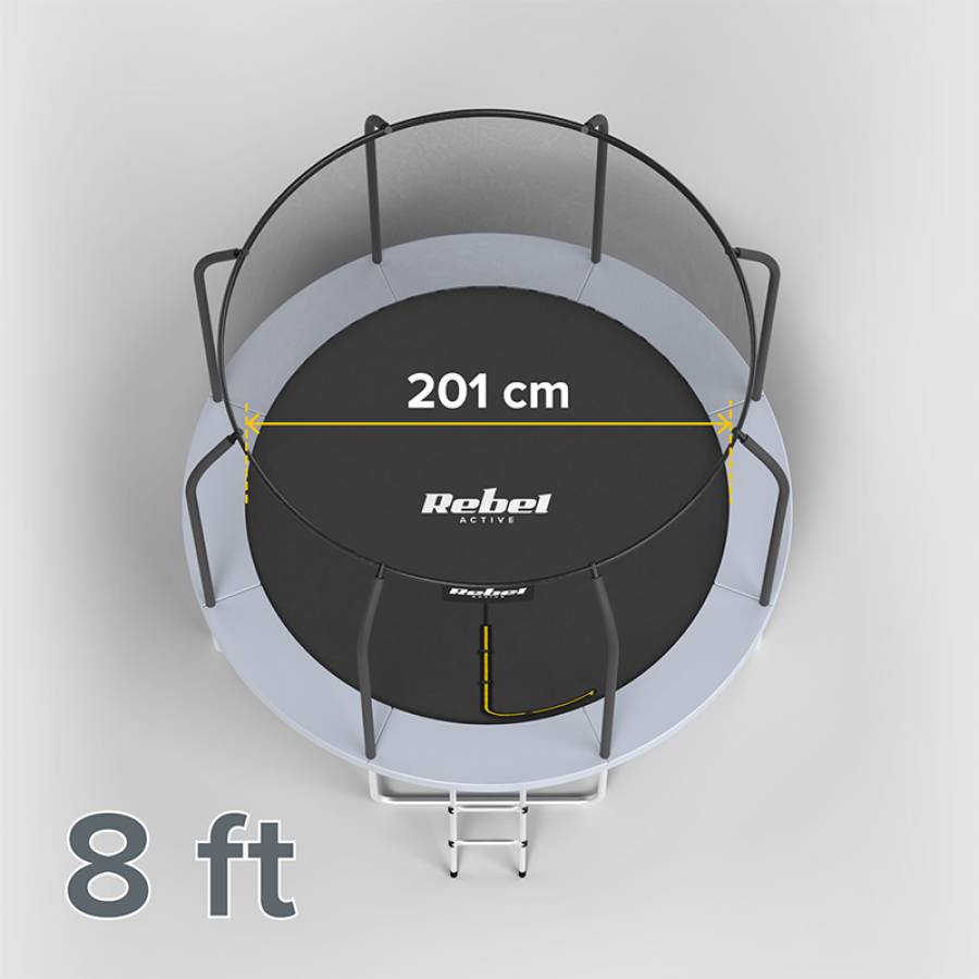 Saritura 8ft 244cm Constructie Robusta pentru Activitati Rebelde