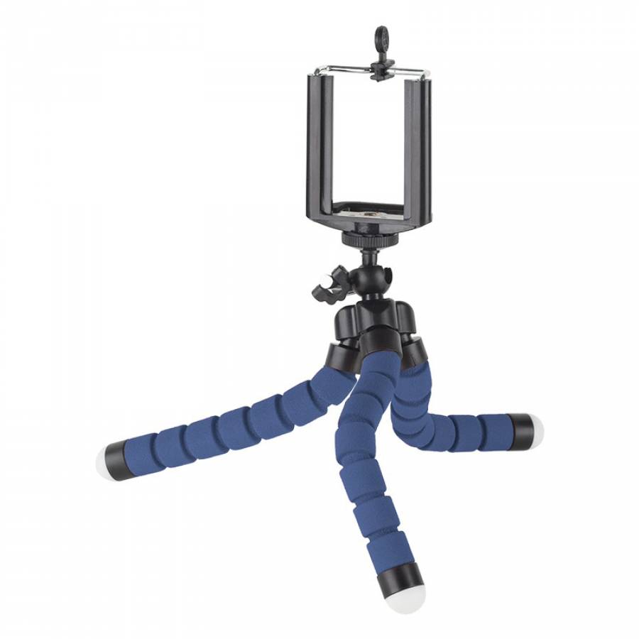 Trepied Compact Albastru Telefon Camera