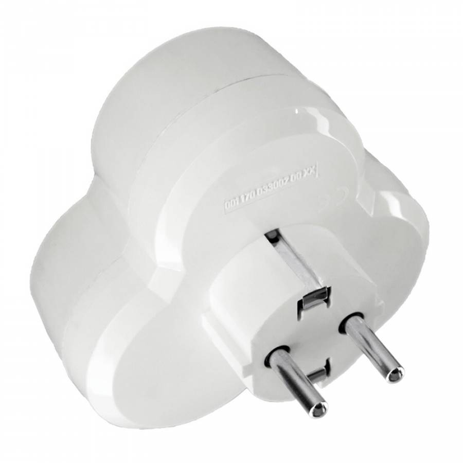 Conector Tres Patas - Adaptor electric triplu.