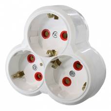 Conector Tres Patas - Adaptor electric triplu.
