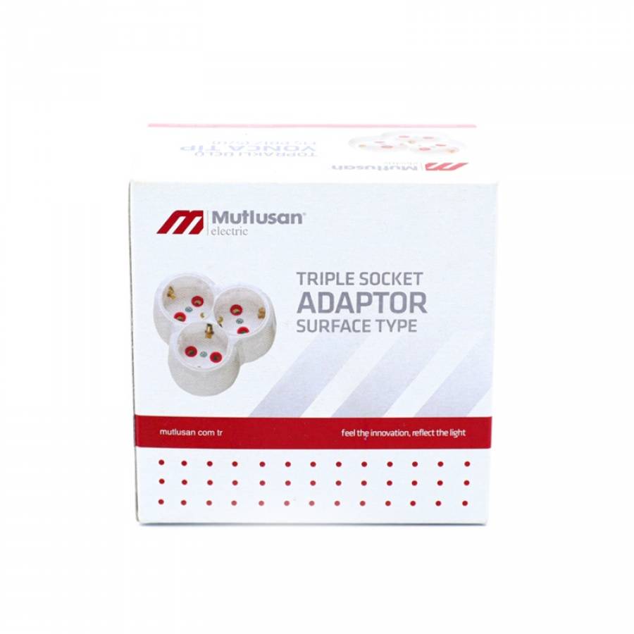 Conector Tres Patas - Adaptor electric triplu.