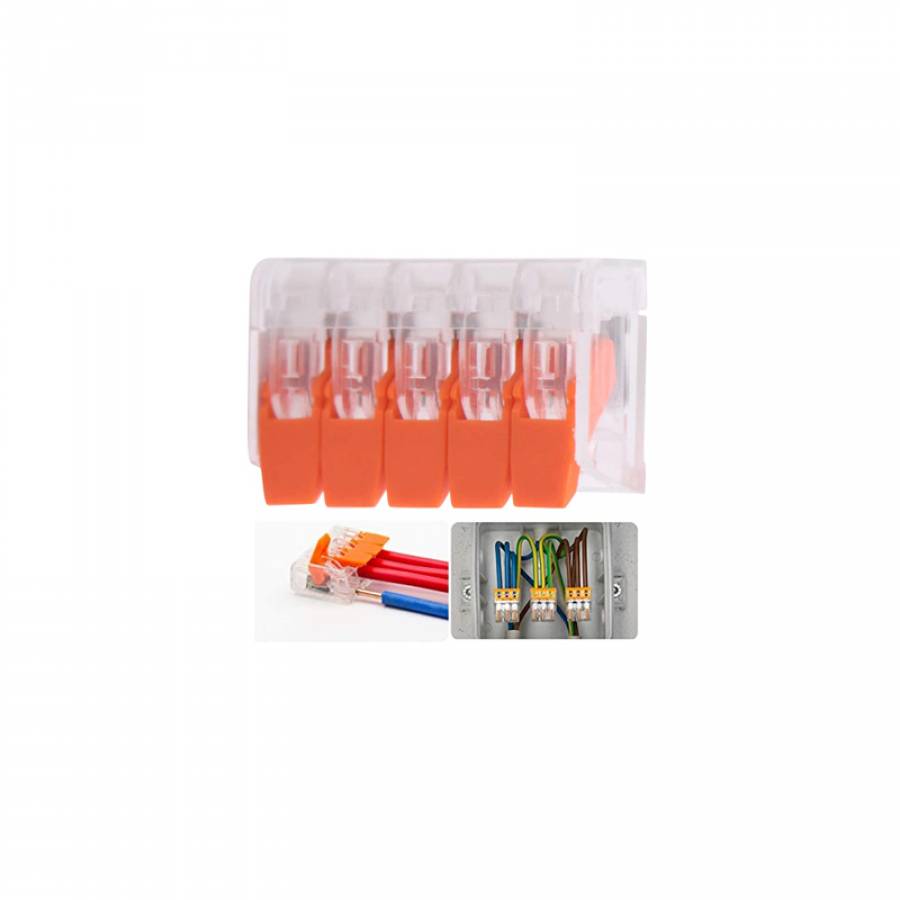 Trusa Conectori Tip Wago 75 Buc