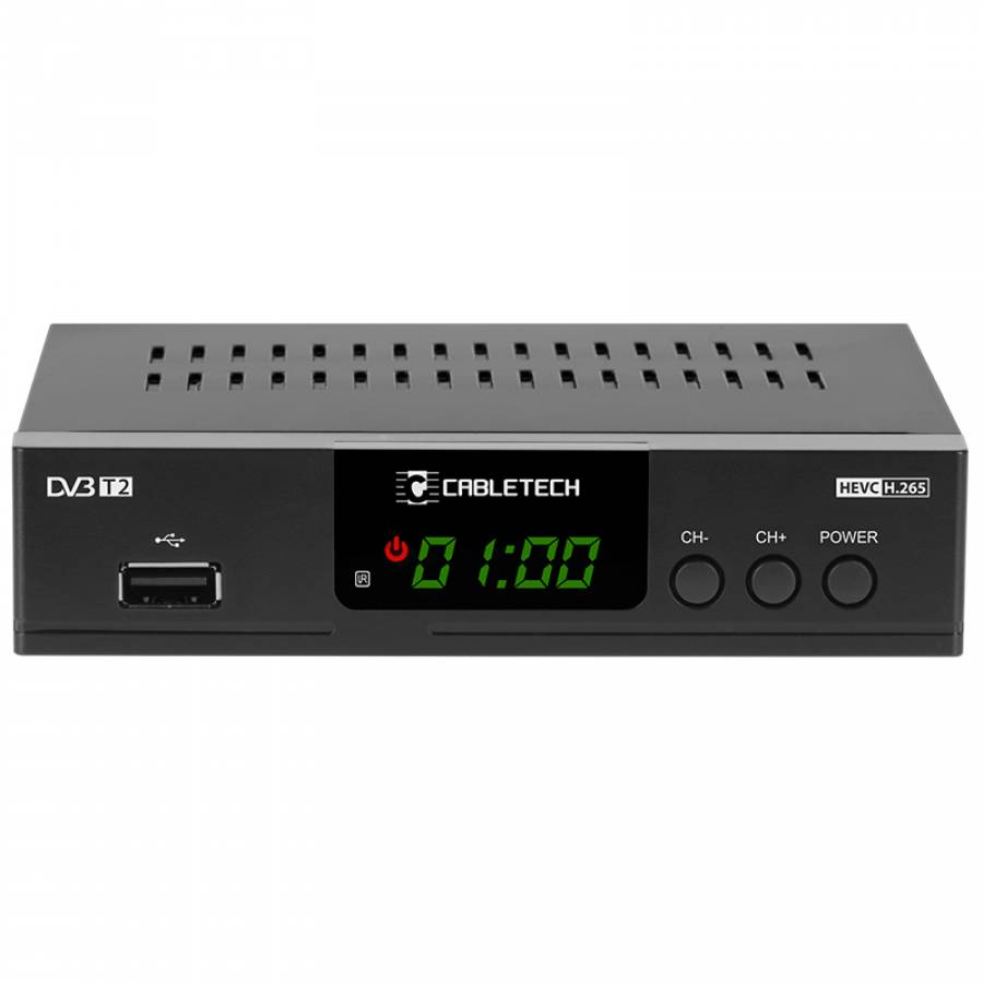 Tuner Dvb-t2 H.265 Hevc Lan Cabletech