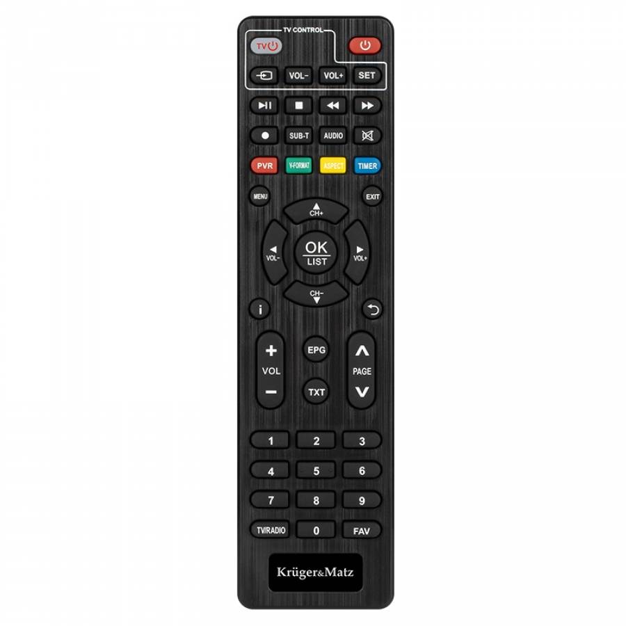 Tuner Dvb-t2 Hevc Hdmi Compact - Kruger&matz