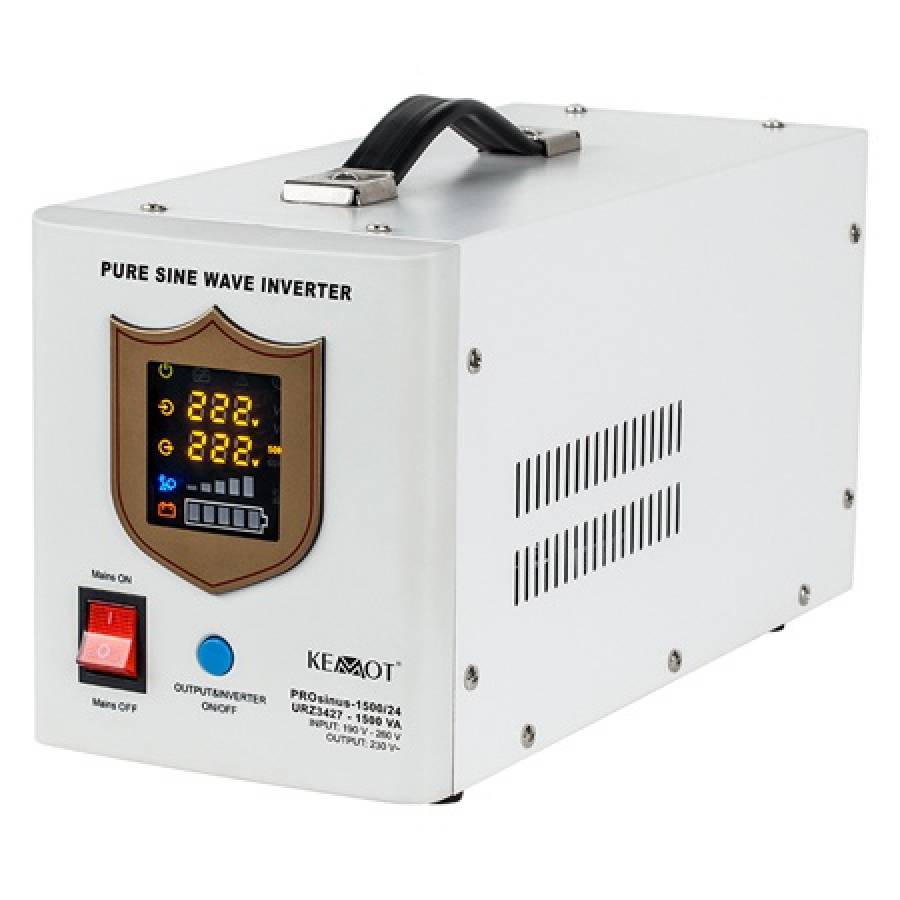 Centrala sinus pur 1500VA 24V - Kemot, putere 1050W