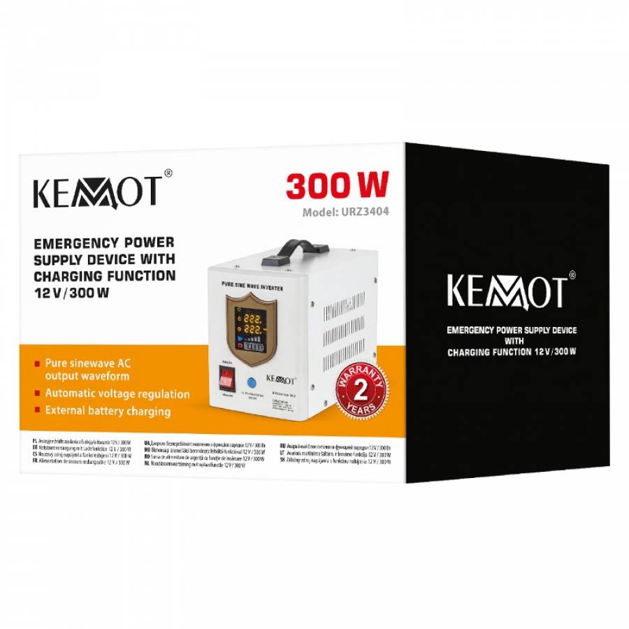 Sursa UPS Centrale Termice Sinus Pur 300w 12v Kemot