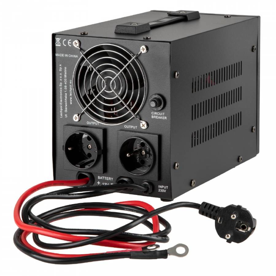 Invertor Centrale Termice Sinus Pur 300W 12V Kemot