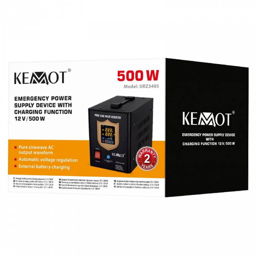 Ups Centrale Termice Sinus 500w 12v Kemot