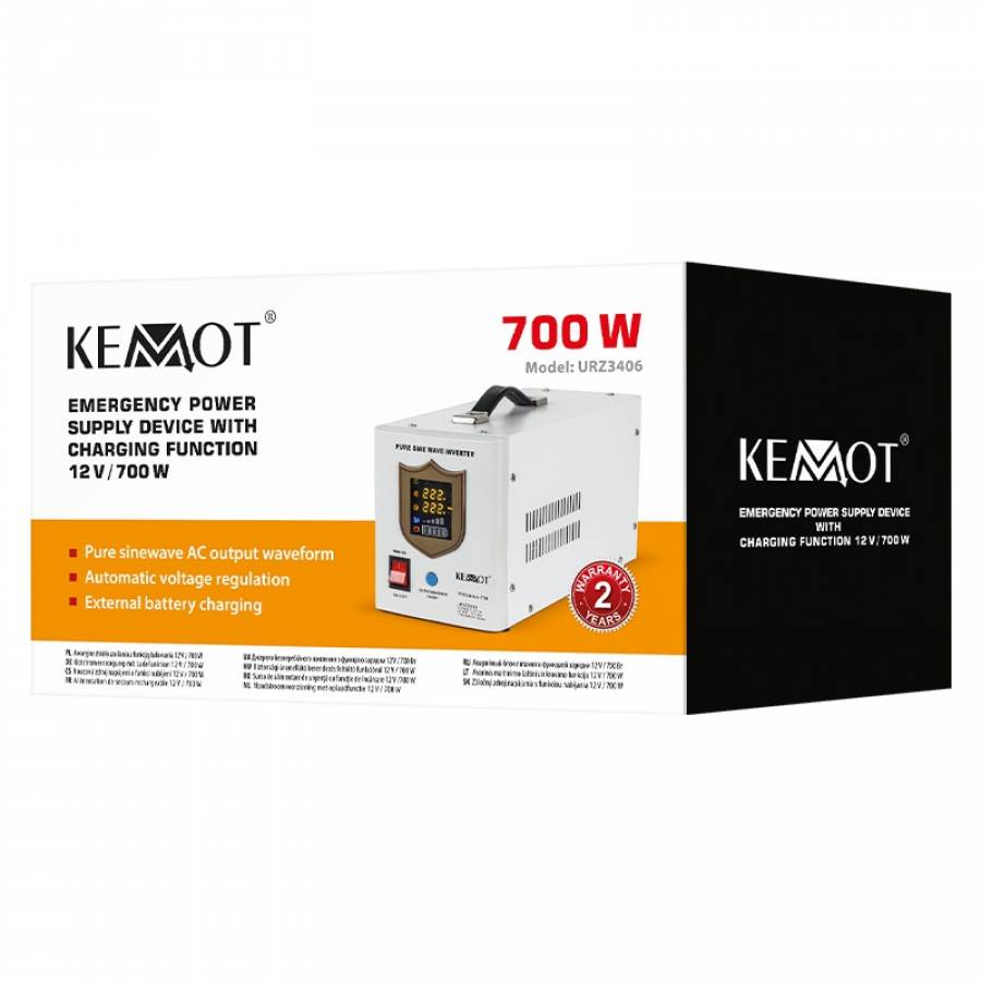 Invertor Centrale Termice 700w Sinus Pur 12v Kemot