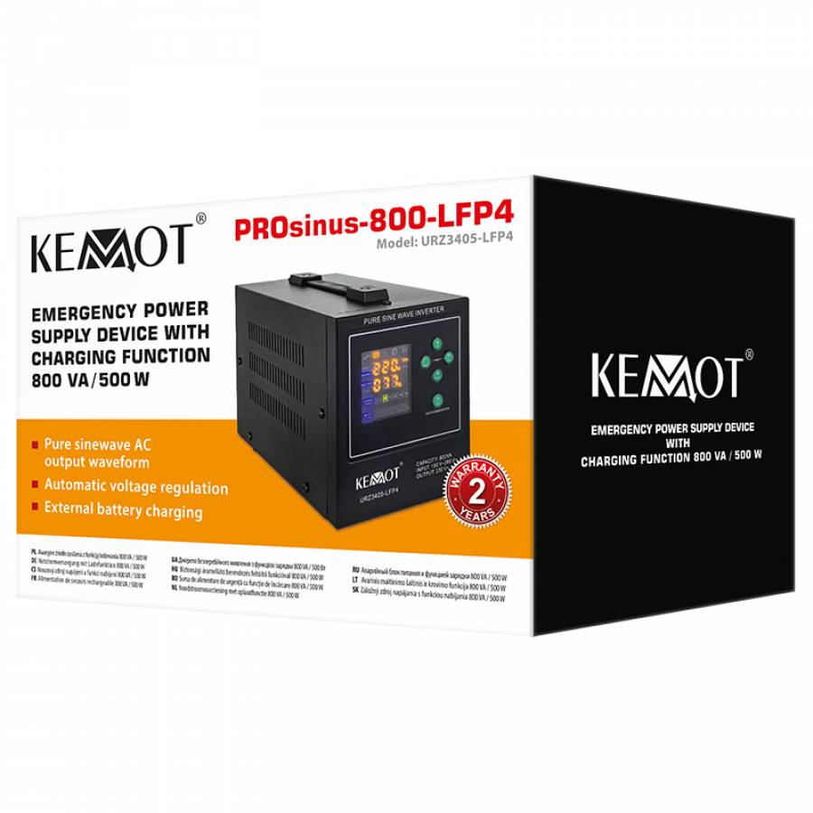 Generator Electric Onda Sinusoidala Pura 12V 500W Kemot