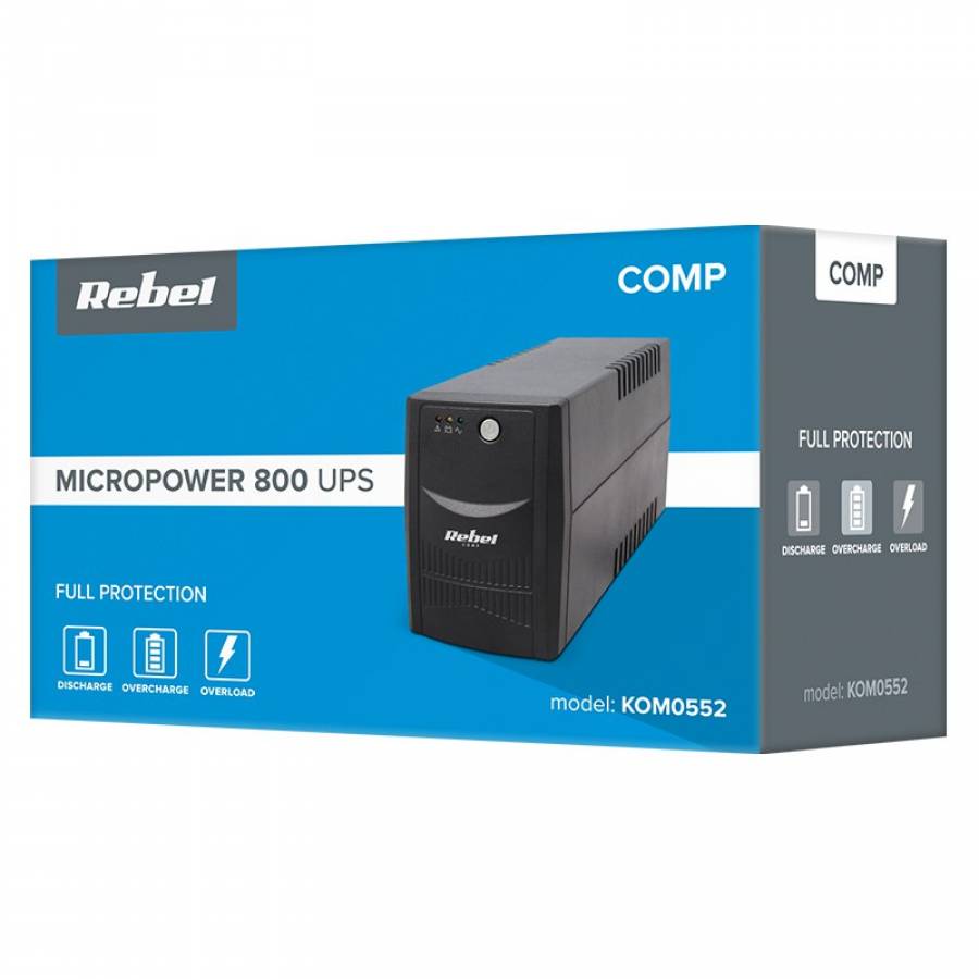 Ups Micropower 800,480W, Silent, 4,7 kg