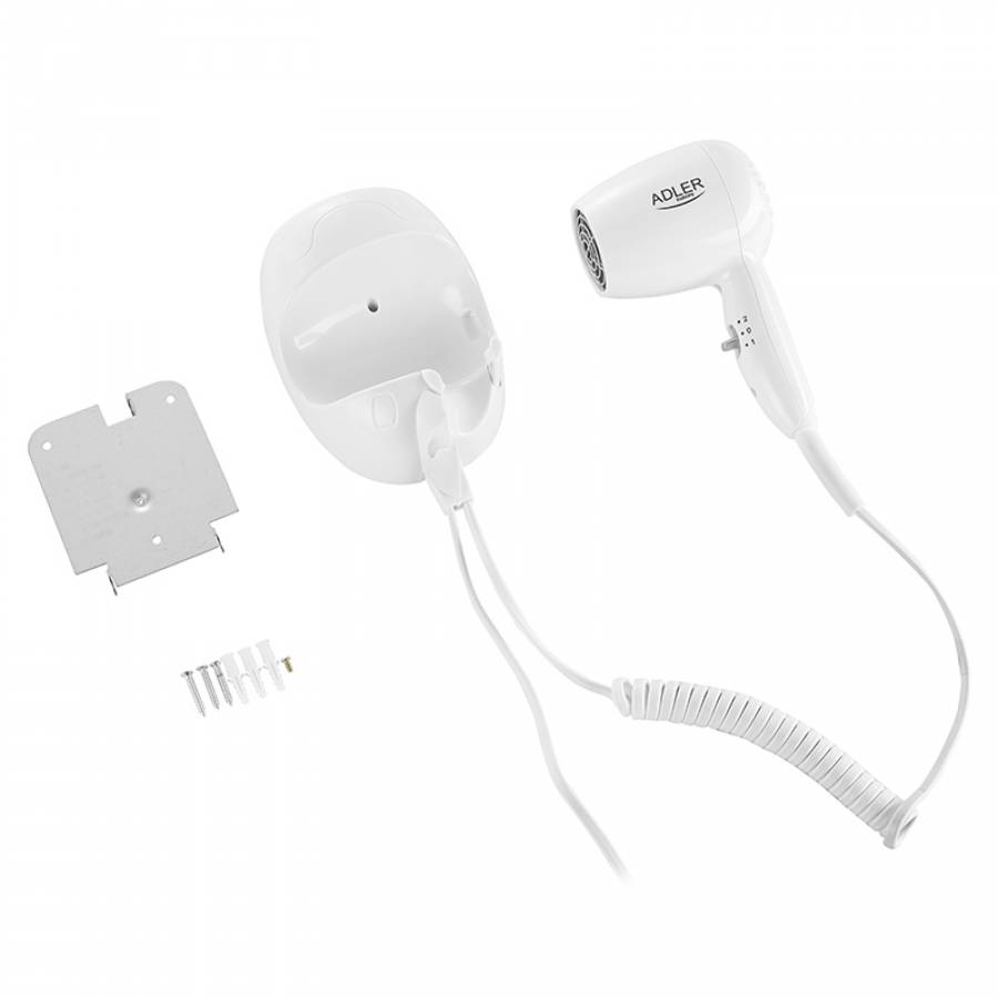 Hair Dryer Putere 1600W Adler Alb