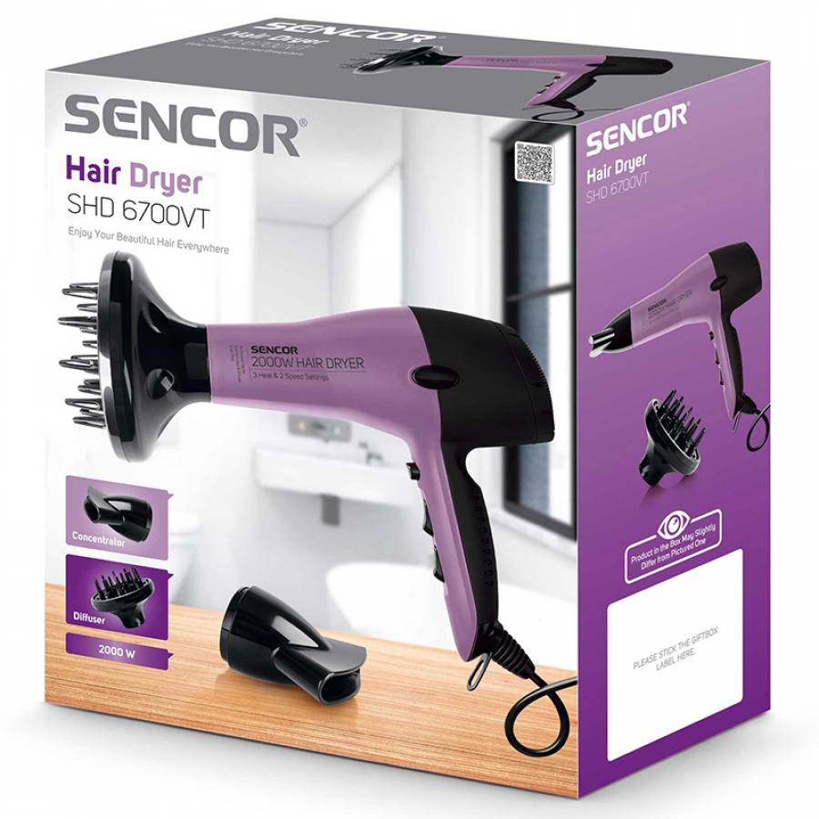 Sencor 2000w Uscator Par Ultrausor