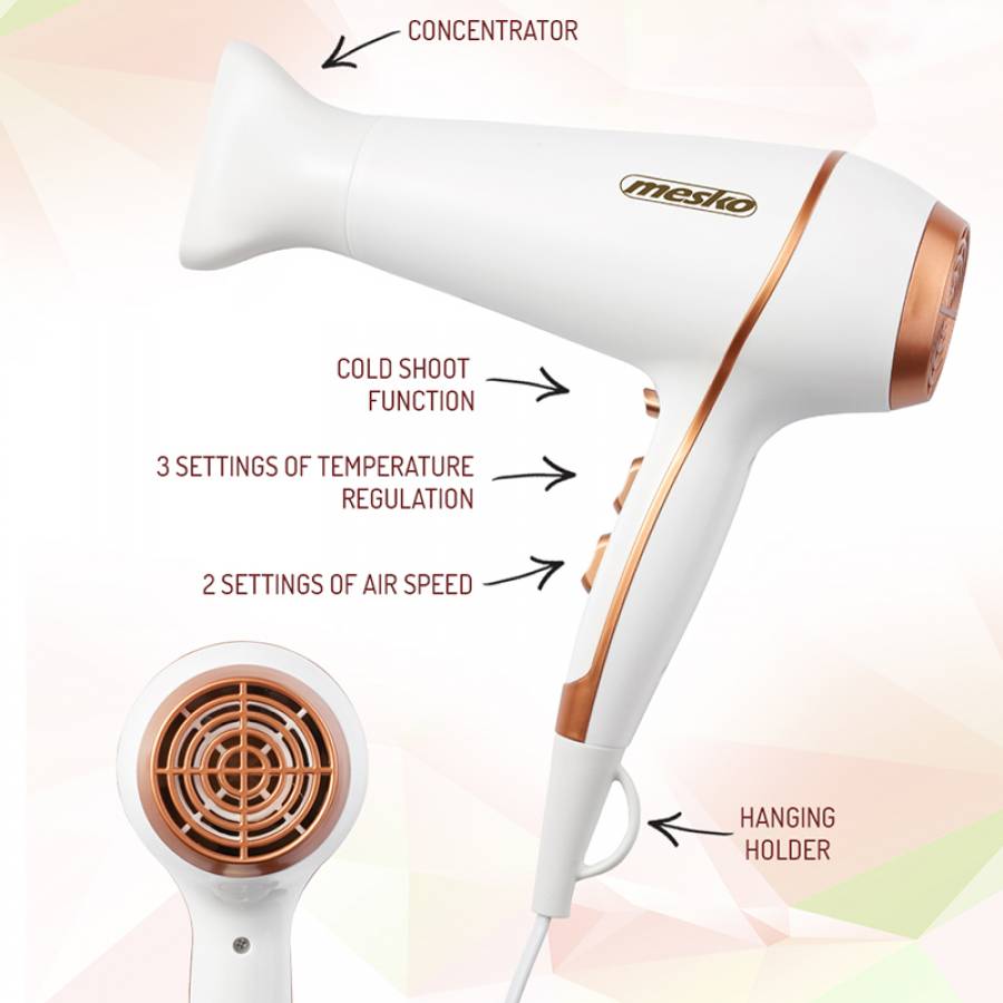 Uscator Par 2100w Ms 2250 Mesko