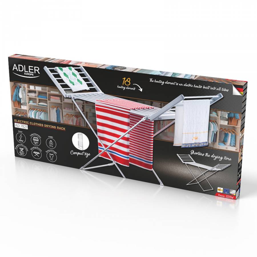 Masina de uscat rufe electrica cu putere de 220w.