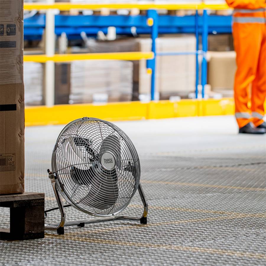 Ventilator Podea Reglabil 3 Viteze 50w Teesa