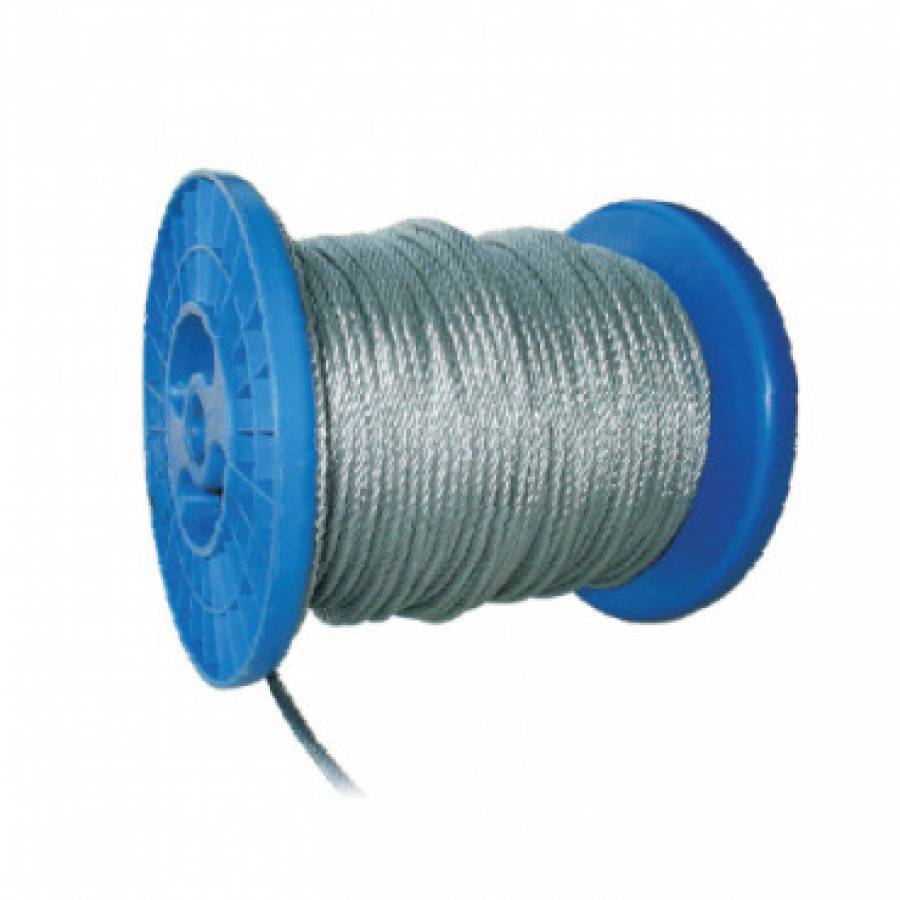 Cablu Otel Zincat 10mm / (6x19), 50m/rola