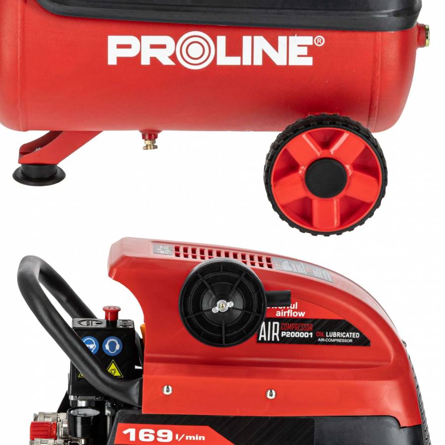 Compresor Aer Cu Ulei - 1500w / 8bar / 169l/min / 50l