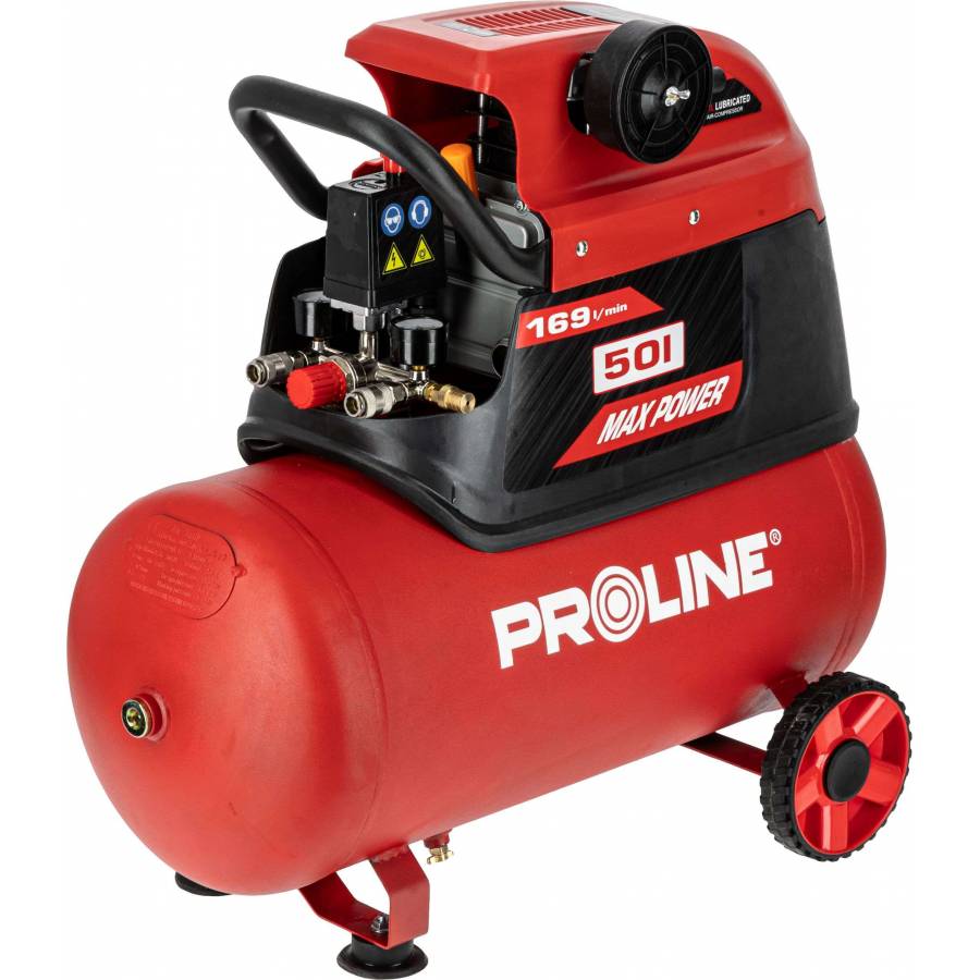 Compresor Aer Cu Ulei - 1500w / 8bar / 169l/min / 50l