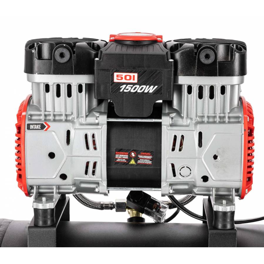 Compresor Aer Fara Ulei - 1500w / 8bar / 254l/min / 50l