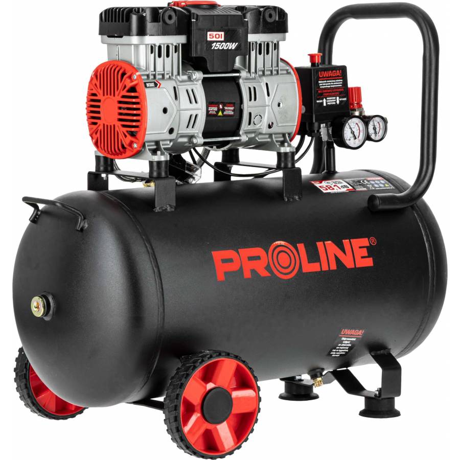 Compresor Aer Fara Ulei - 1500w / 8bar / 254l/min / 50l