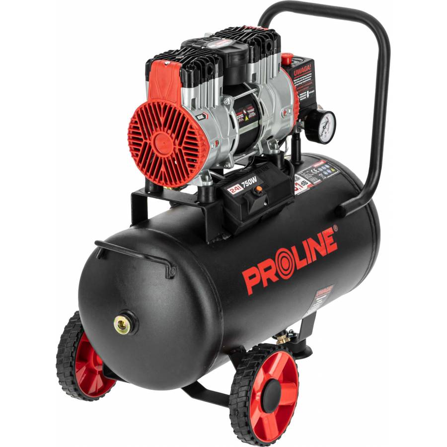 Compresor Aer Fara Ulei - 750w / 8bar / 167l/min / 24l