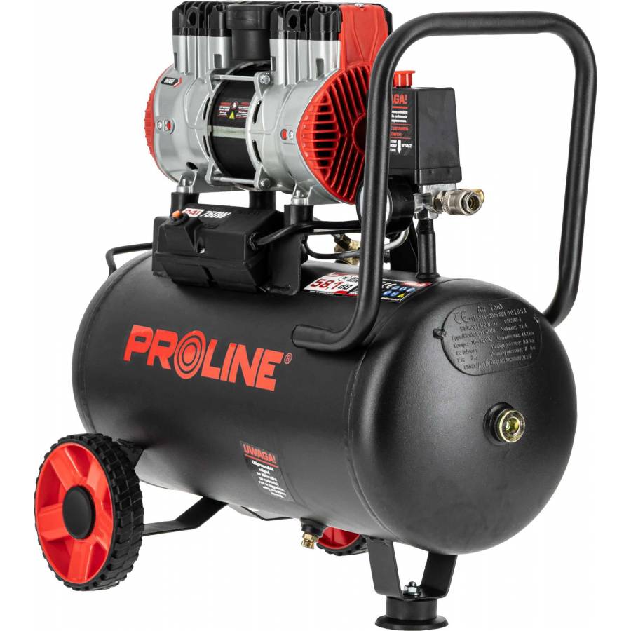 Compresor Aer Fara Ulei - 750w / 8bar / 167l/min / 24l