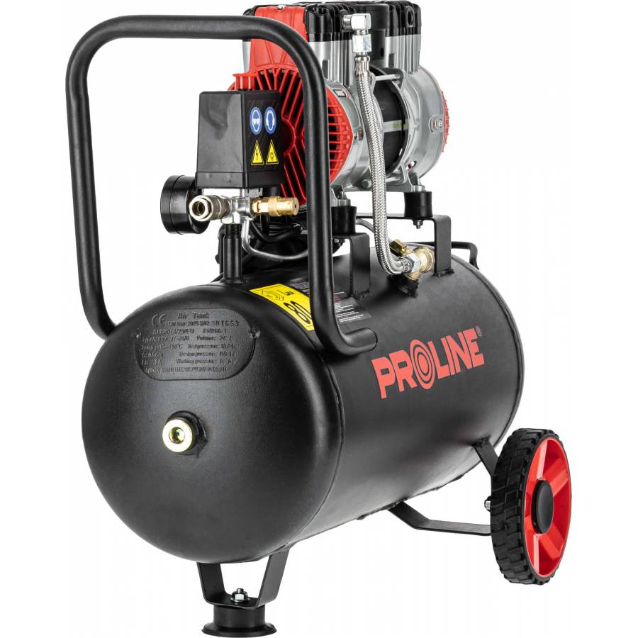 Compresor Aer Fara Ulei - 750w / 8bar / 167l/min / 24l