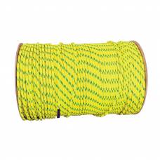 Funie Rasucita Polipropilena Verde Galben 60m Rola