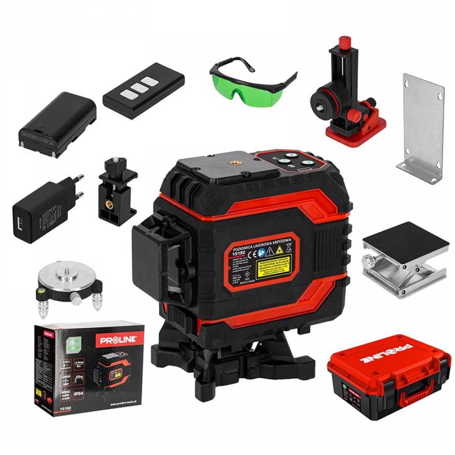 Nivela Laser Verde Autonivelanta 360°/25m IP54 Li-Ion 4000mAh