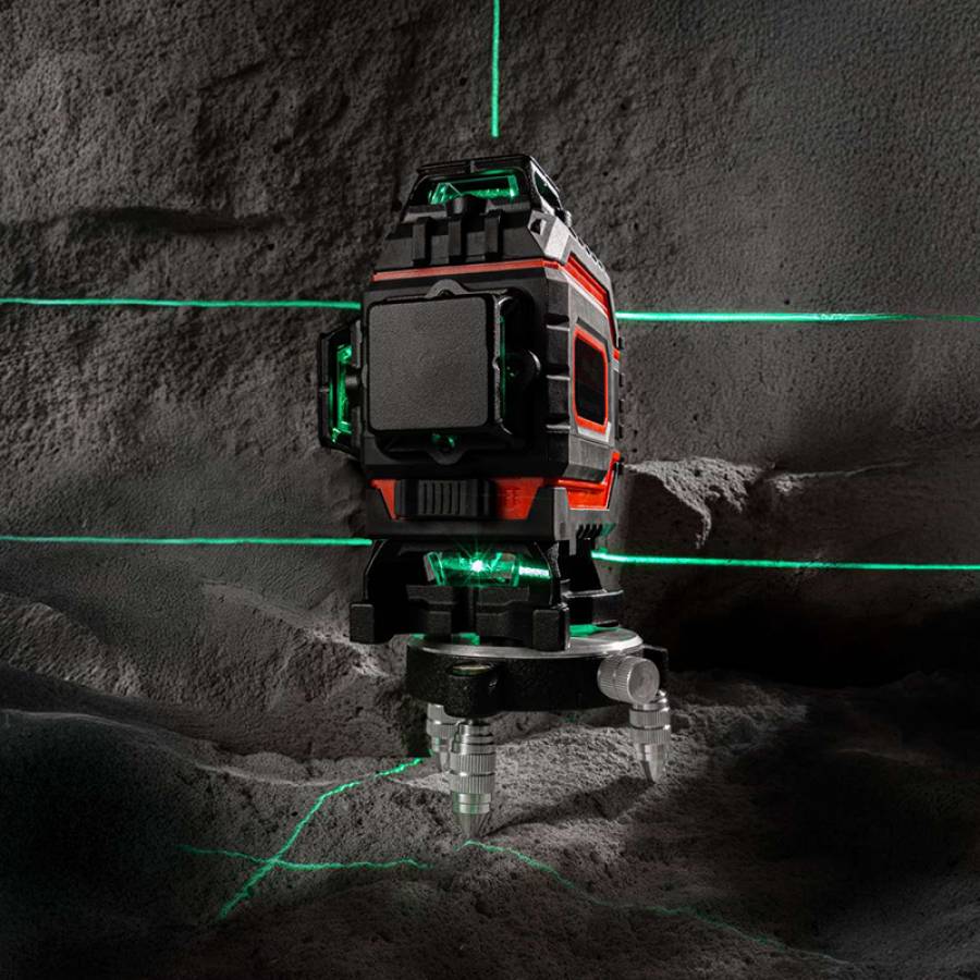 Nivelator laser verde autonivelant 360/4D profesional, accesorii incluse