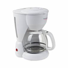 Aparat De Cafea Hauser C-915w, 1000 W, Capacitate Maxima 12 Cesti, Cana Din Sticla De 1,2 Litri, Alb