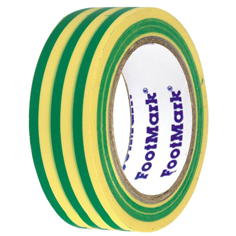 Banda Izolatoare, 20 M, Verde/galben