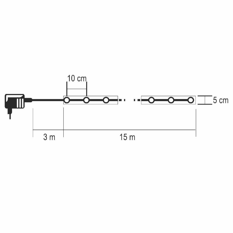 Banda Led Cu Modele, 15 M